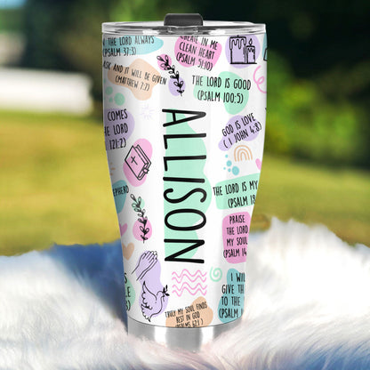 Faithful Drinkware - Personalized Stainless Steel Tumbler