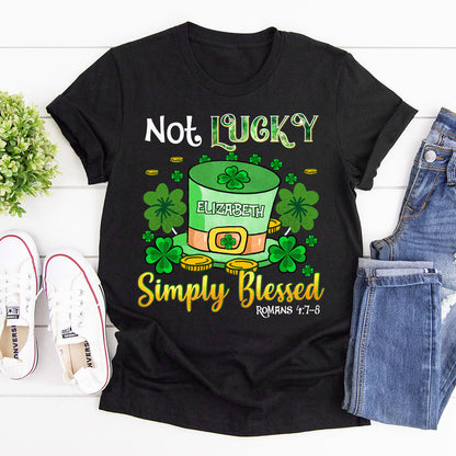 Simply Blessed - Personalized Classic Unisex T-shirt GMJSTS200096