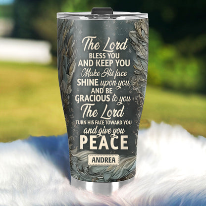 Faith-Inspired Gift for Family - Personalized Stainless Steel Tumbler