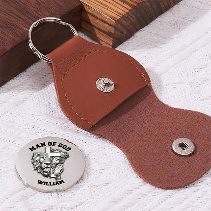 Man Of God - Personalized Pocket Hug Keepsake