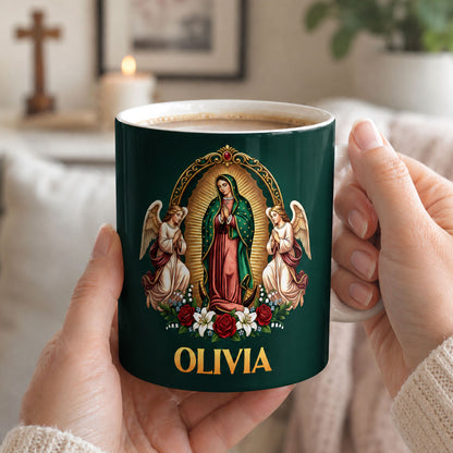 Our Lady of Guadalupe Gift for Mom - Personalized Coffee Mug