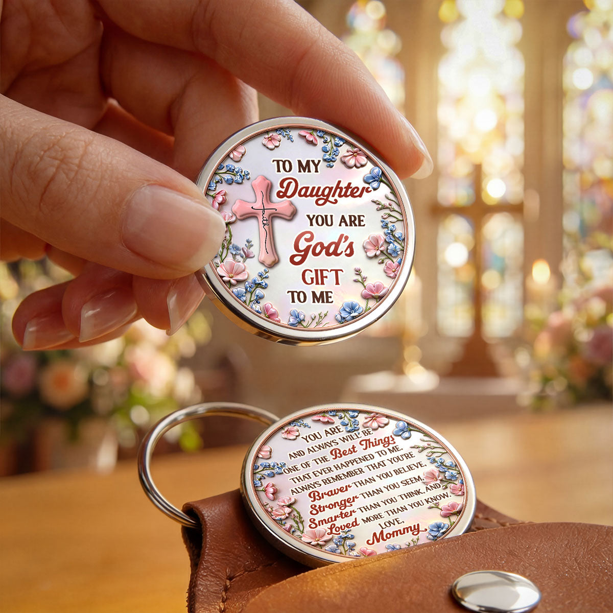You Are Loved More Than You Know - Personalized Pocket Hug Keepsake