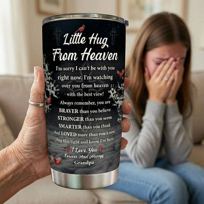 Memorial Keepsake - Personalized Stainless Steel Tumbler