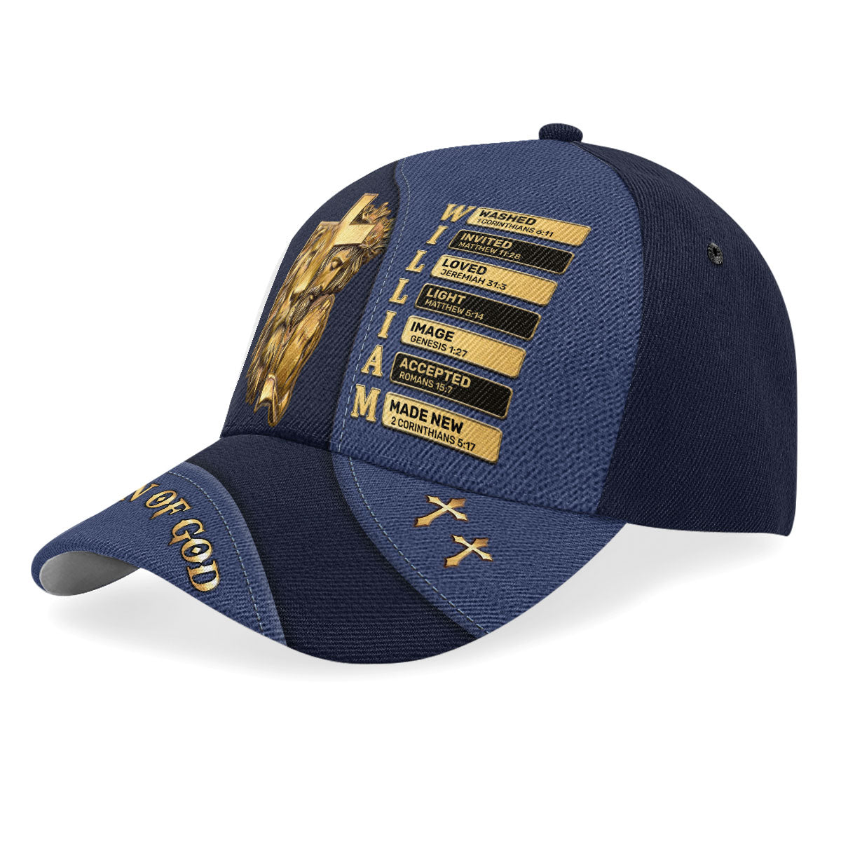 Inspired by Faith - Custom Baseball Cap