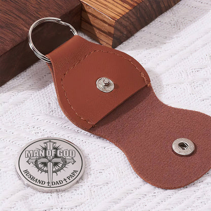 Man Of God - Personalized Pocket Hug - Gift For Him