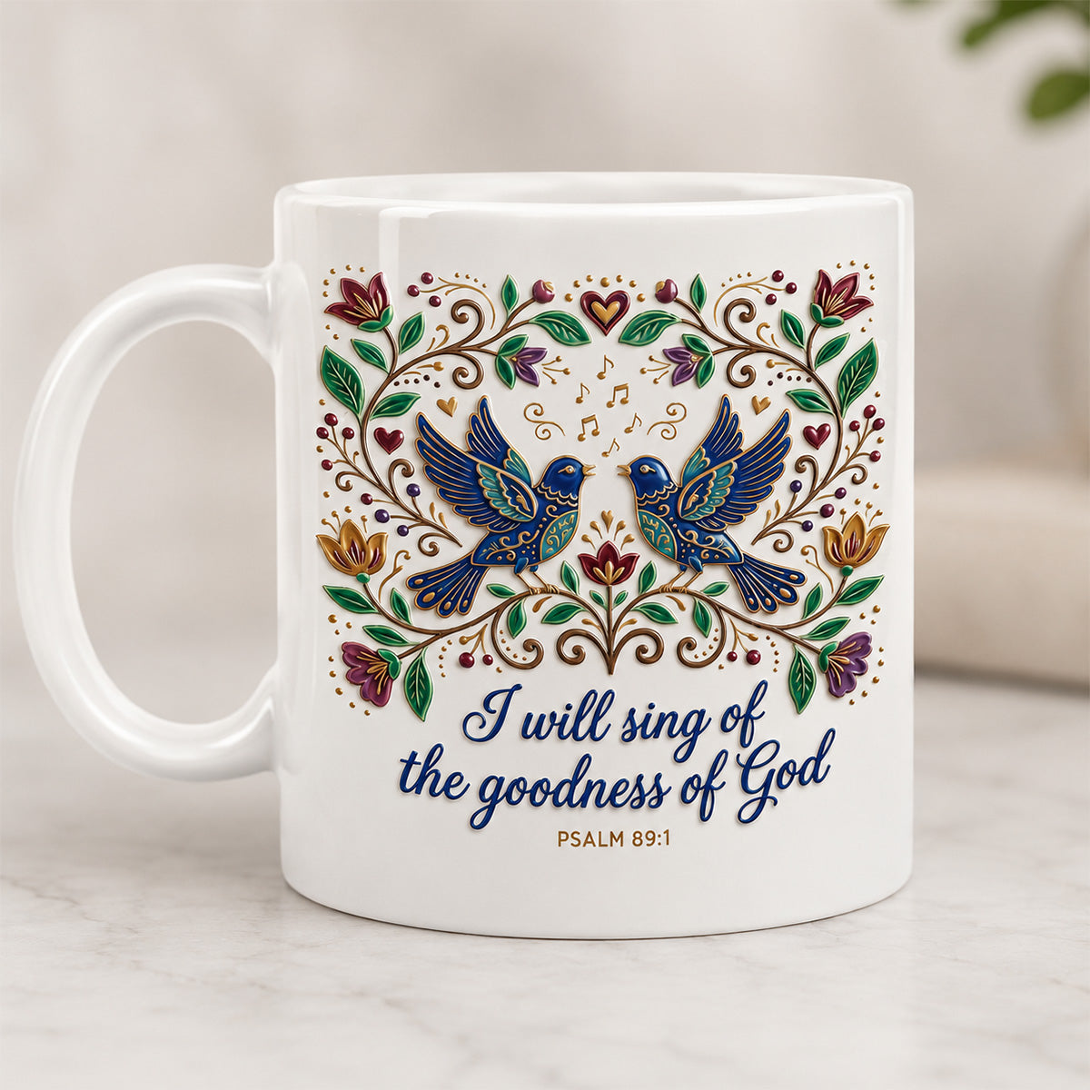 I Will Sing Of The Goodness Of God - Personalized Coffee Mug