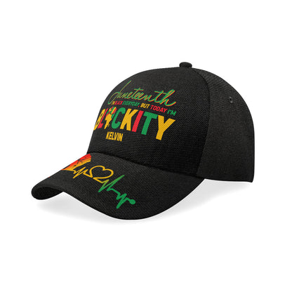 Juneteenth Black Culture Cap - Personalized Classic Cap