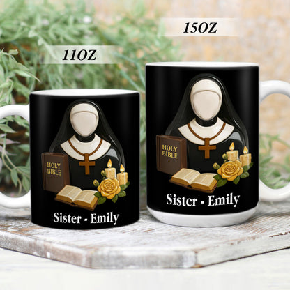 Faithful Inspiration - Personalized Ceramic Coffee Mug