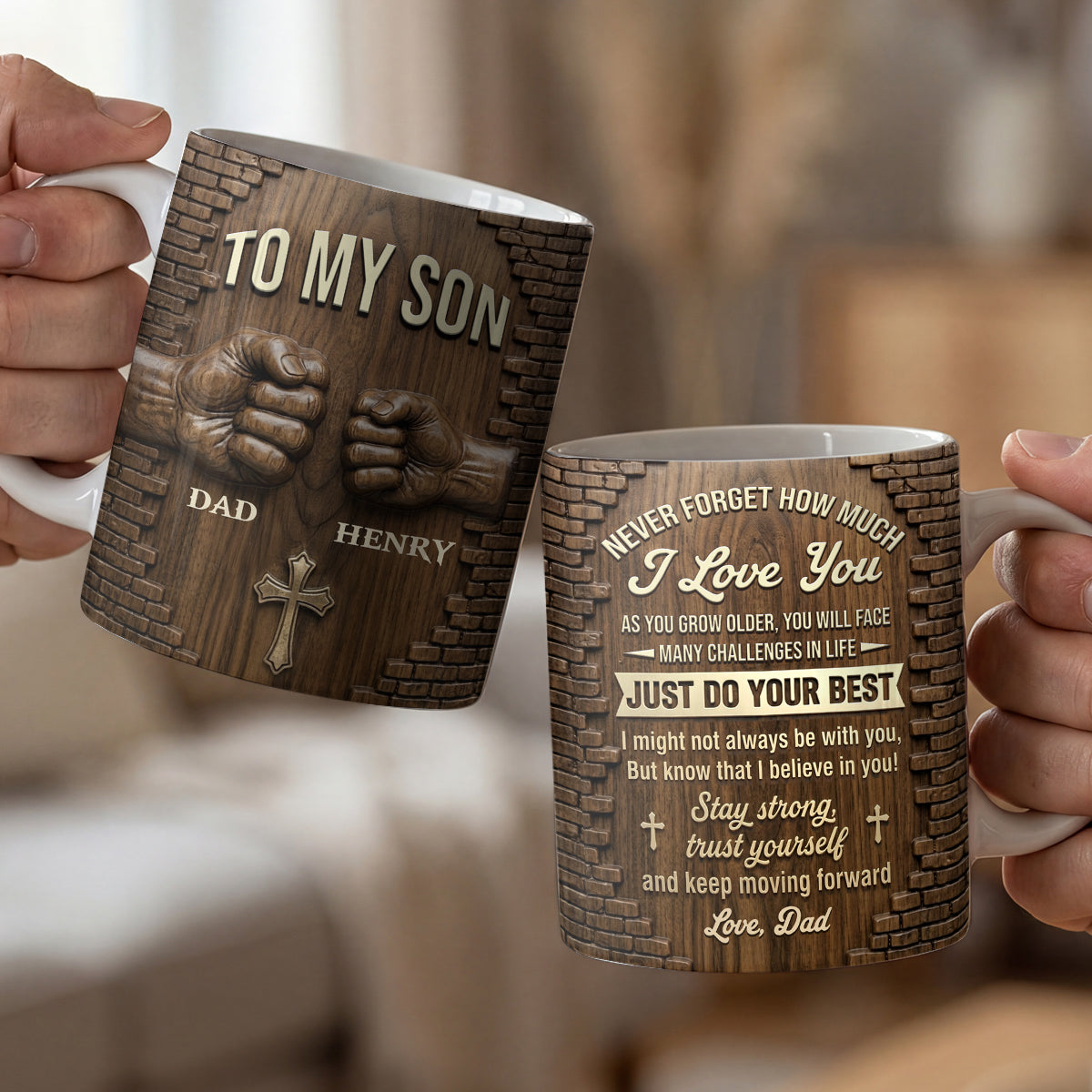Love You Always - Personalized Ceramic Coffee Mug