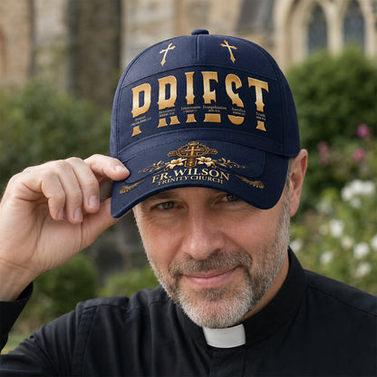 Faithful Shepherd - Personalized Classic Cap for Priest