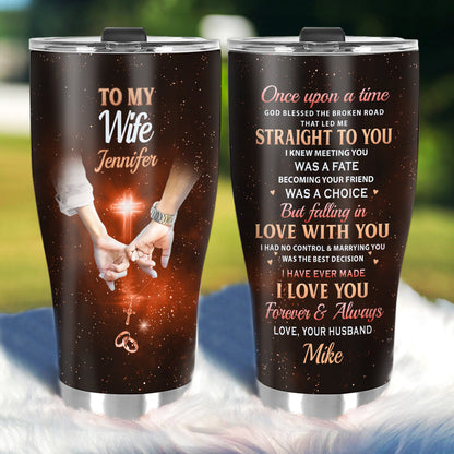Inspirational Verse - Personalized Stainless Steel Tumbler