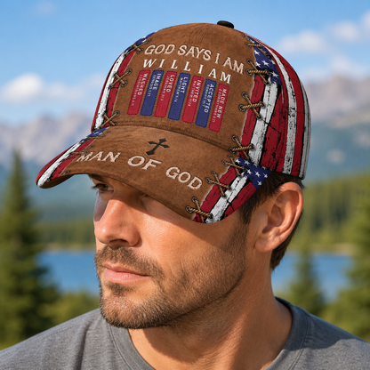 God Says I Am - Personalized Classic Cap