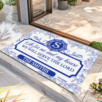 Bible Verse - Personalized Doormat for Home Decor