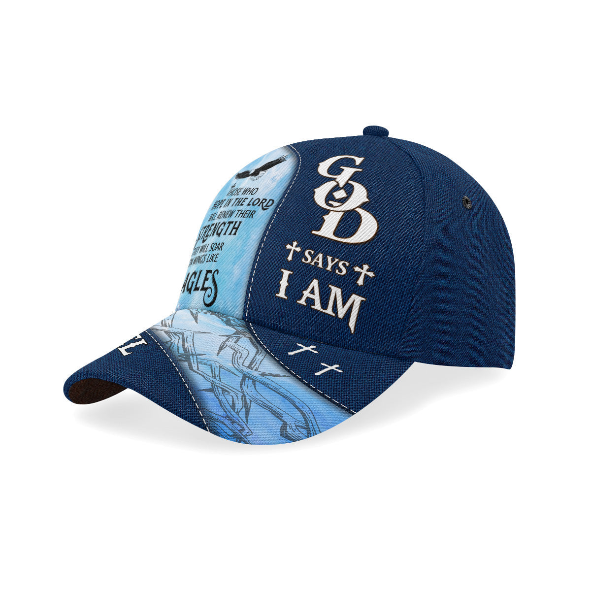 Those Who Hope In The Lord - Personalized Classic Cap Faith - Gift for Men