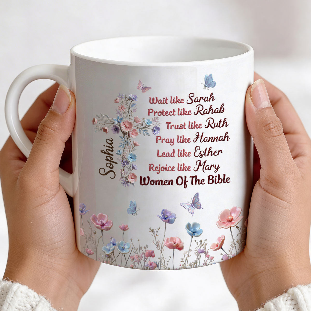 Women Of The Bible - Personalized Ceramic Coffee Mug