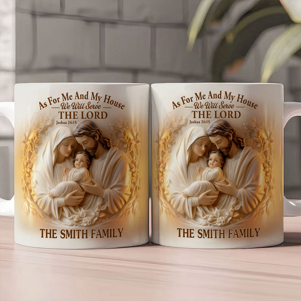 As For Me And My House - Christian Faith Mug