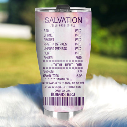 Salvation - Personalized Stainless Steel Tumbler for Her