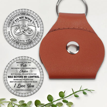 Blessed Road To You - Personalized Pocket Hug for Him