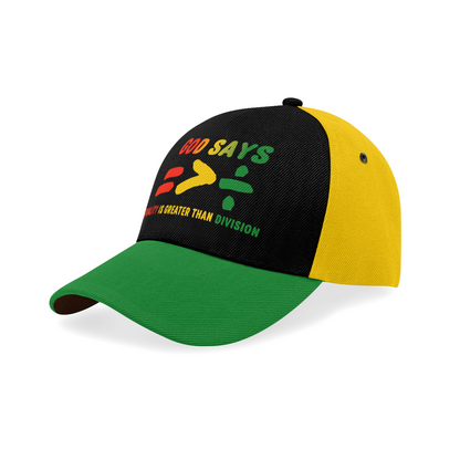 Equality Is Greater Than Division - Classic Cap - Inspirational Faith Apparel