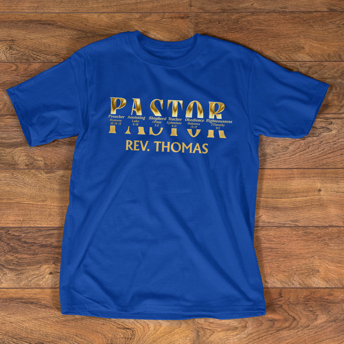 Pastor Appreciation - Personalized Unisex T-Shirt GMJSTS200043