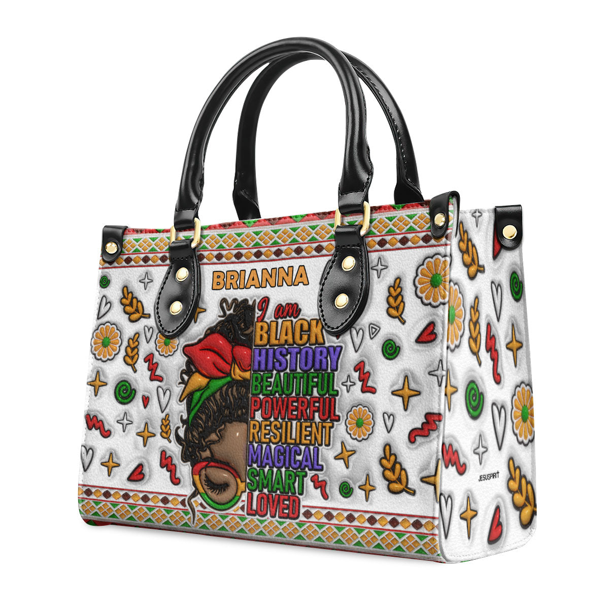 Faith-Inspired - Personalized Leather Handbag for Women GMJSLB200020