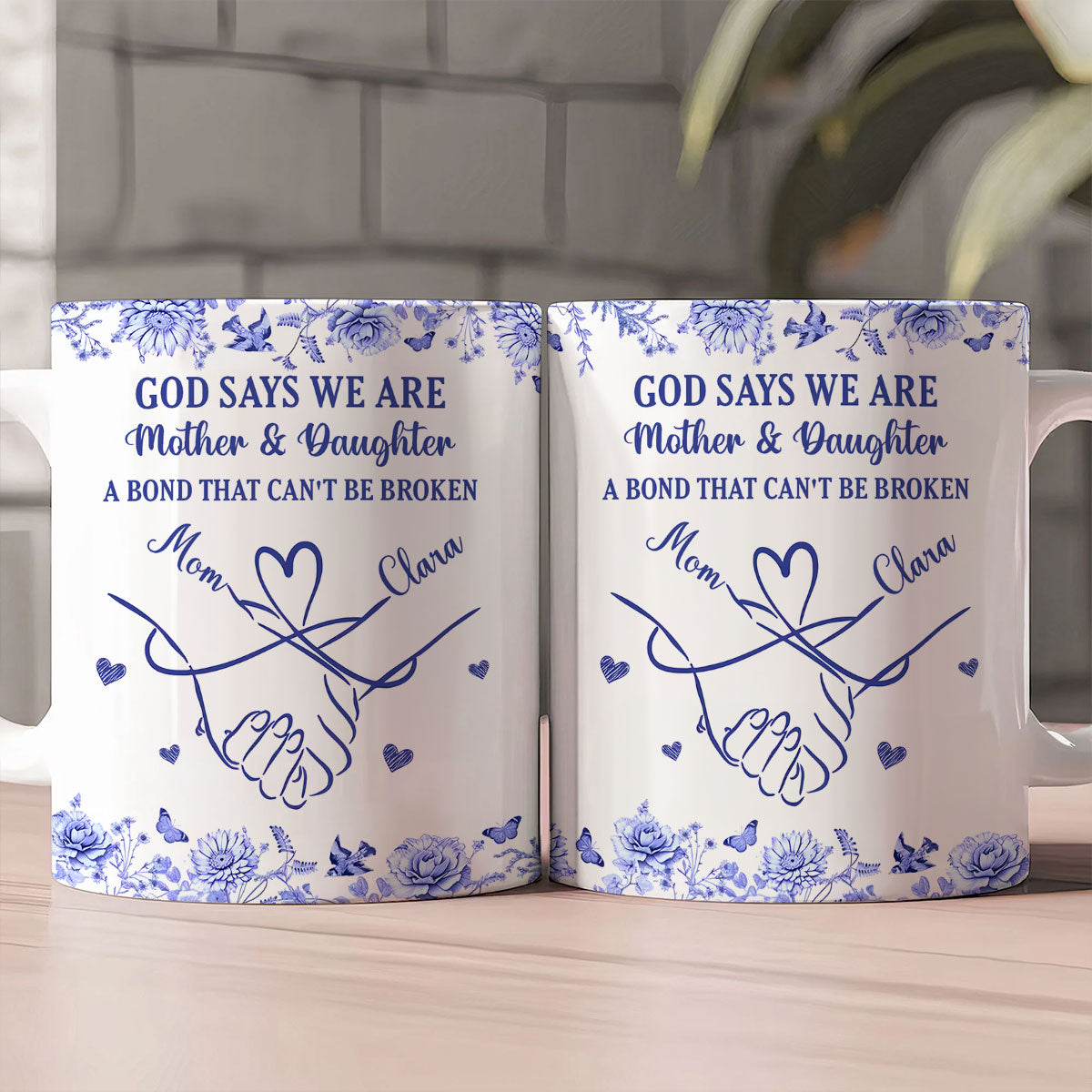 God Says We Are - Personalized Ceramic Coffee Mug