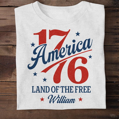 1776 America - Personalized Unisex T-shirt GMJSTS200053