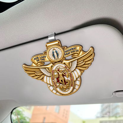 Blessed Journey - Personalized Car Visor Clip