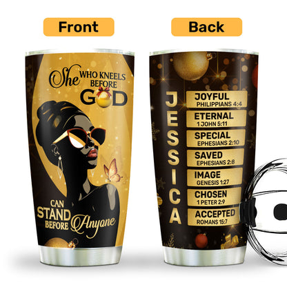 Faith Quote - Personalized Stainless Steel Tumbler