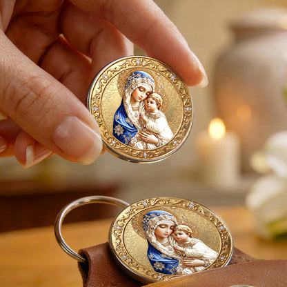 Blessed Mother And Child - Pocket Hug Keepsake