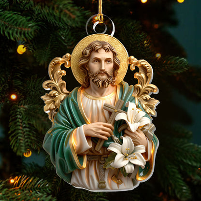 Faithful Carpenter - Acrylic Ornament - Christian Home Decor GOJS10048