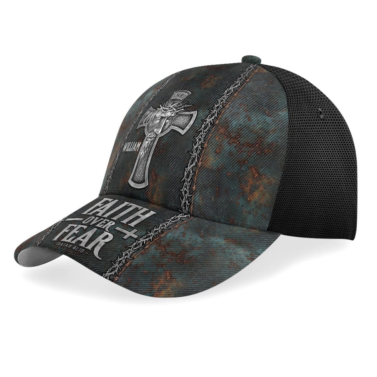 Faith Over Fear - Personalized Classic Cap - Gift for Men