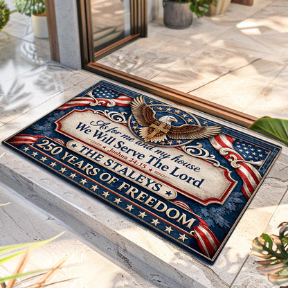 Faith-Based - Personalized Doormat for Home GDMJS10014