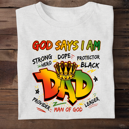 God Says I Am - 2D Unisex T-shirt GMJSTS200074