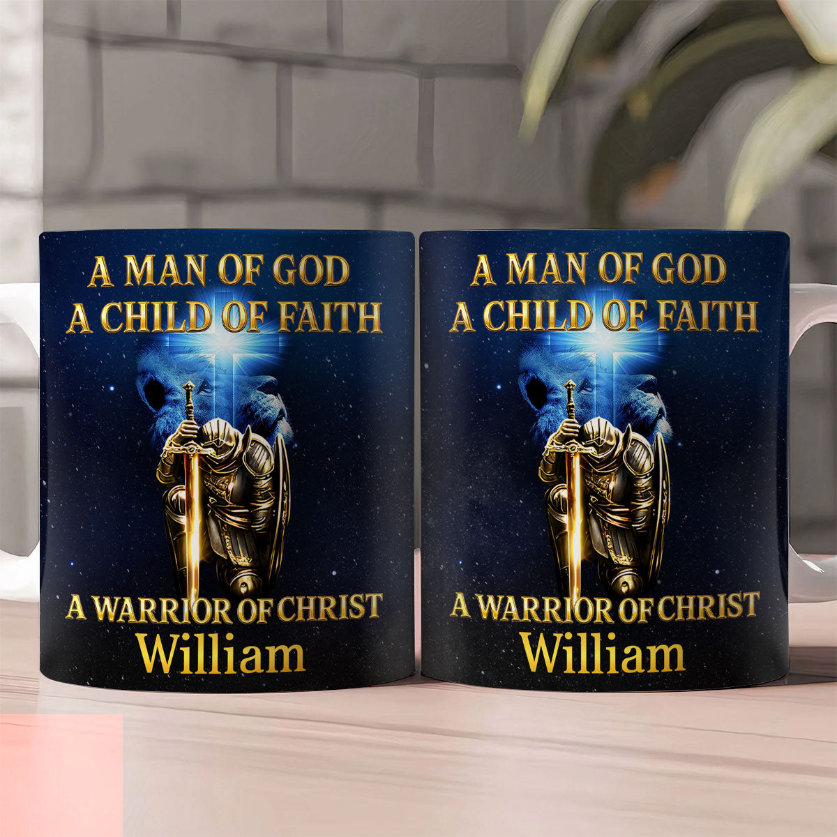 Man Of God - Personalized Ceramic Coffee Mug