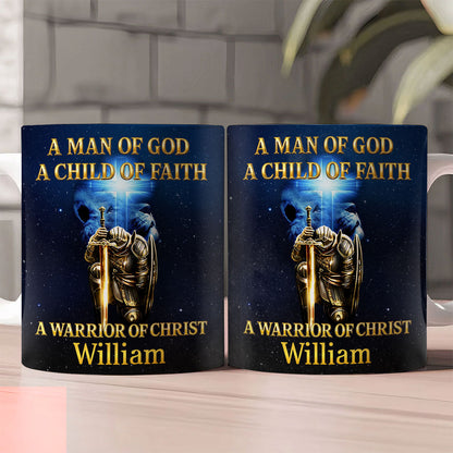 Man Of God - Personalized Ceramic Coffee Mug