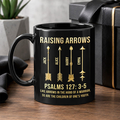 Raising Arrows - Personalized Coffee Mug for Dad