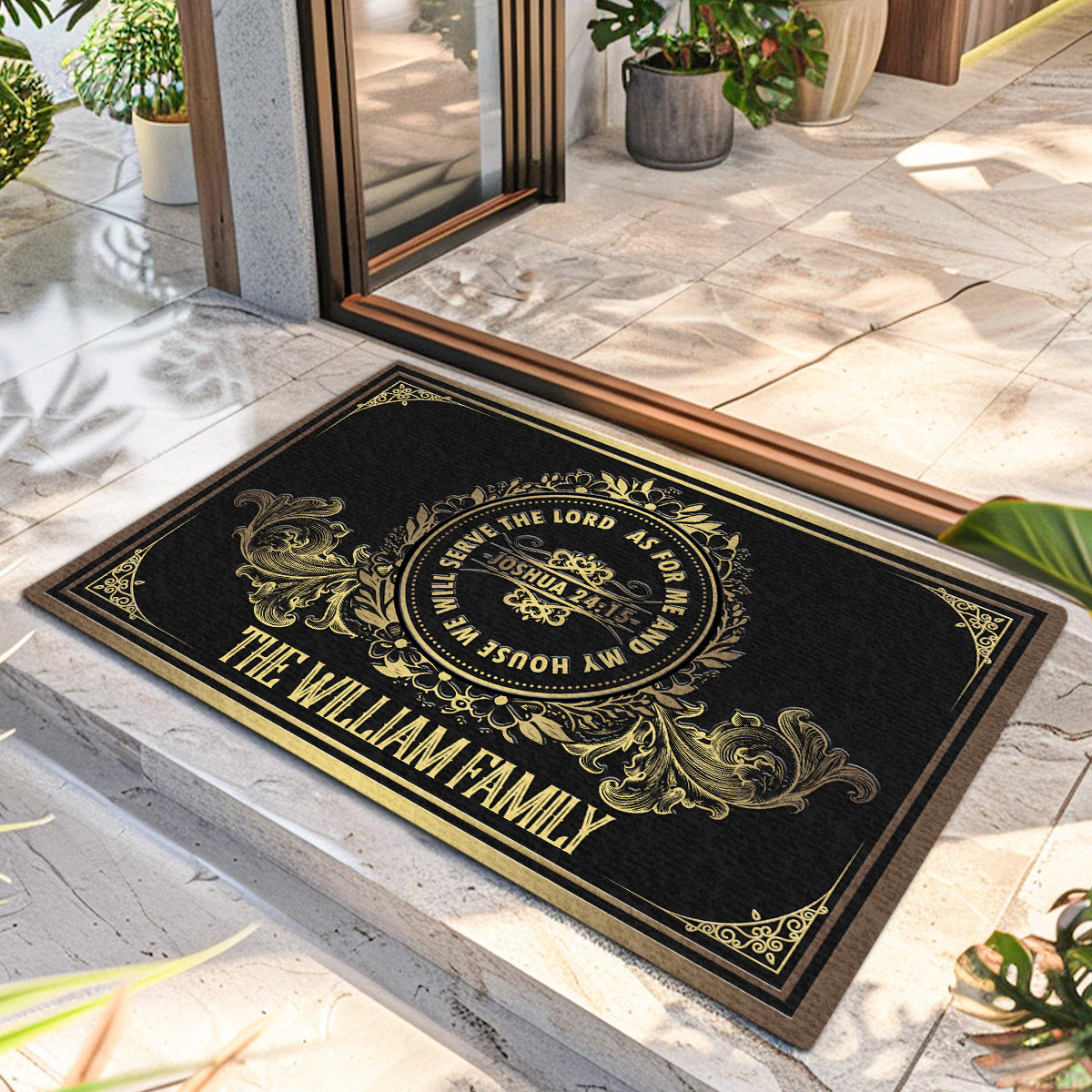 Bible Verse - Personalized Doormat for Home Decor GDMJS10104