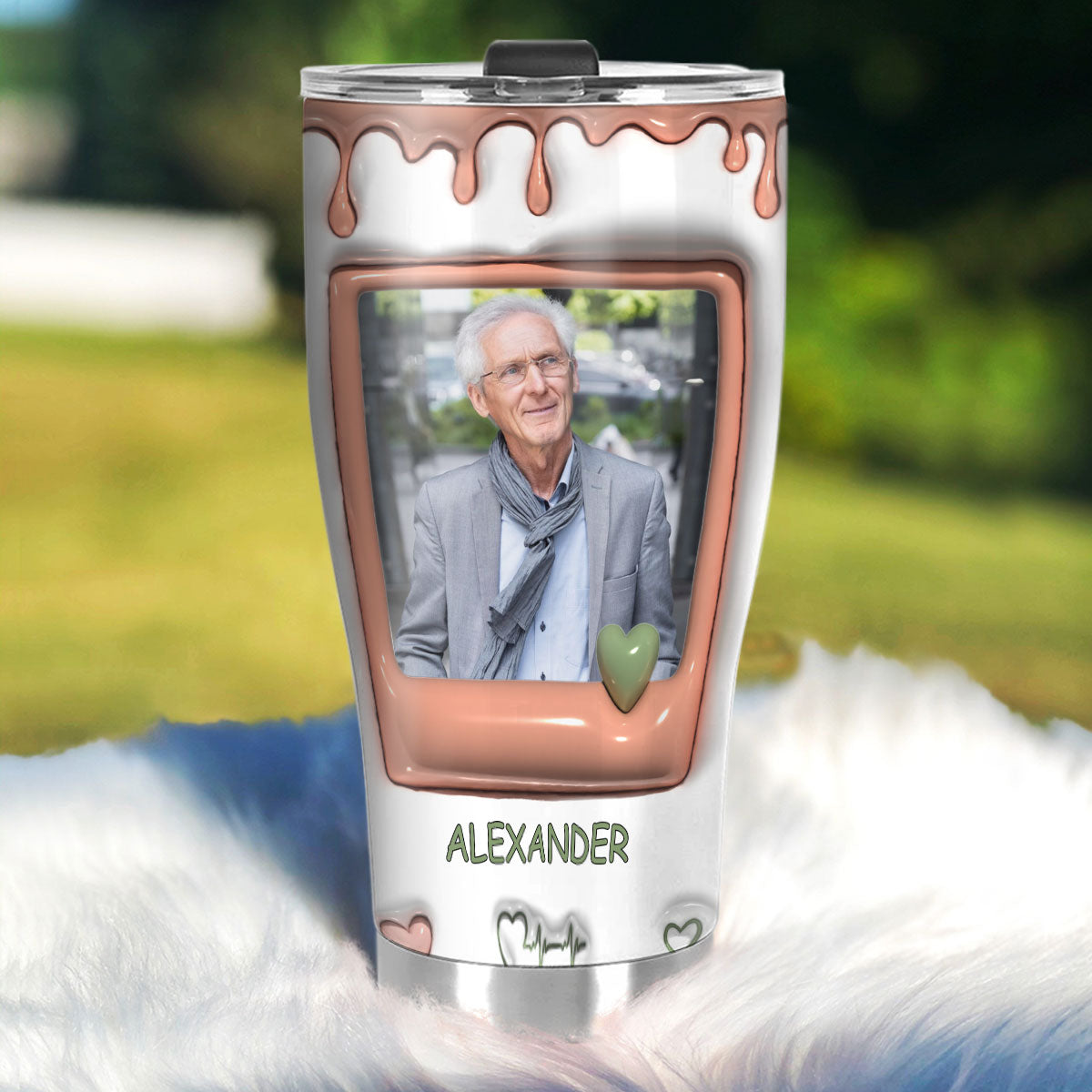 Best Dad In The World - Personalized Stainless Steel Tumbler