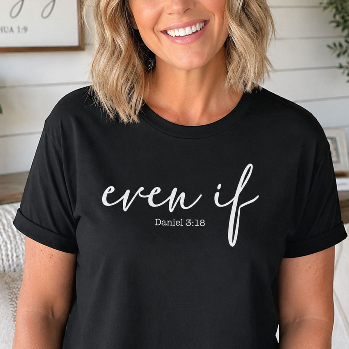 Daniel 3:18 Faith Quote - 2D Unisex T-shirt GMJSTS200014