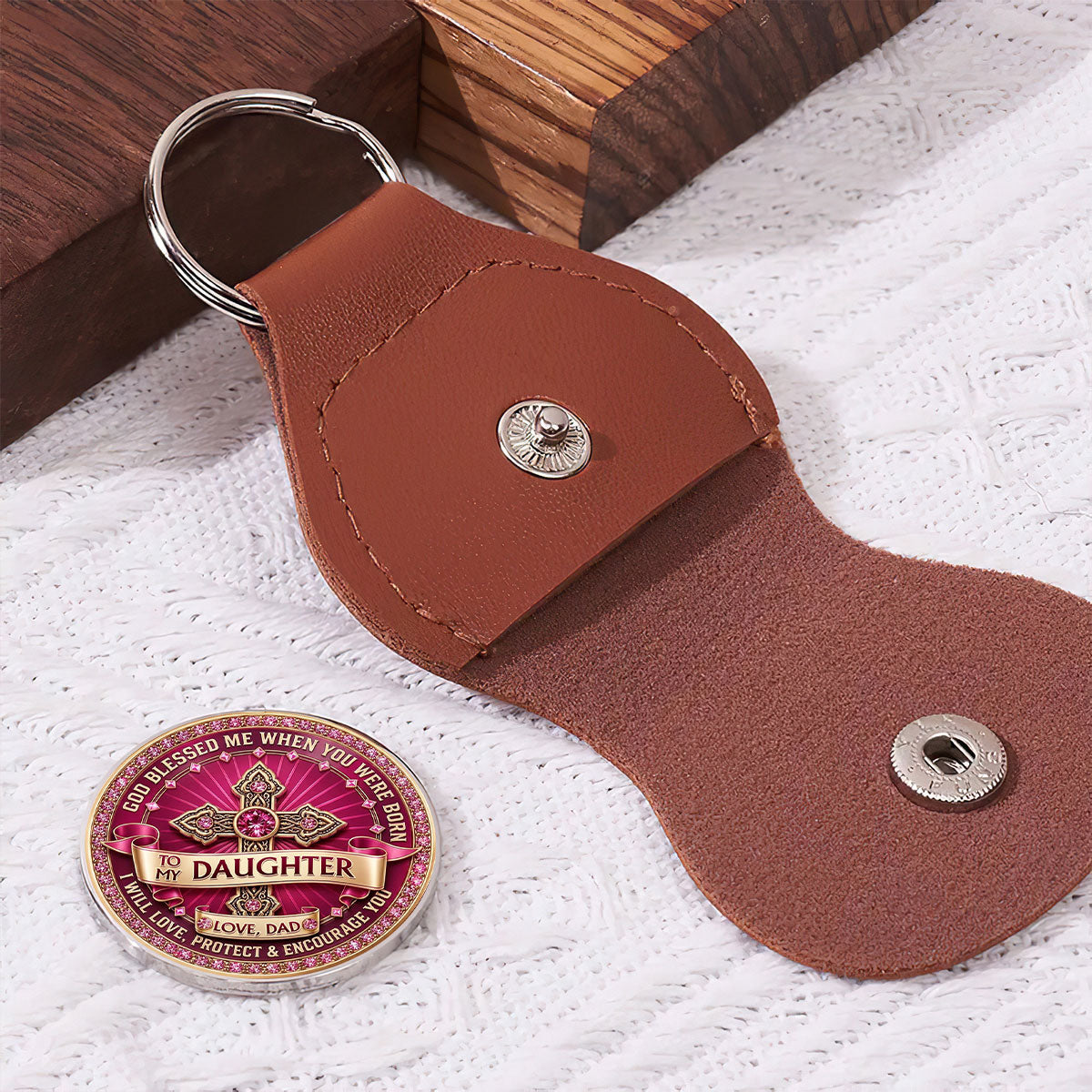 Faith-Inspired Gift for Daughter - Personalized Pocket Hug
