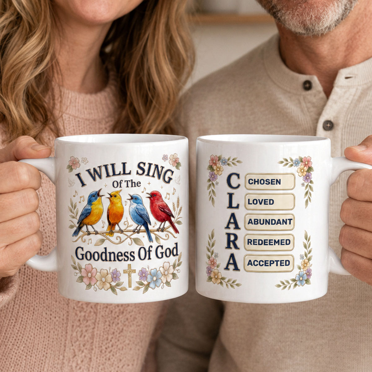 Faith-Inspired Gift - Personalized Ceramic Coffee Mug