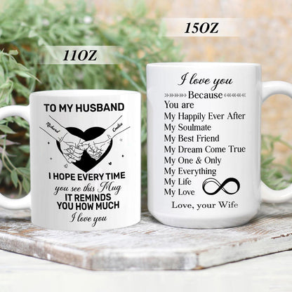 Sentimental Keepsake - Personalized White Ceramic Mug