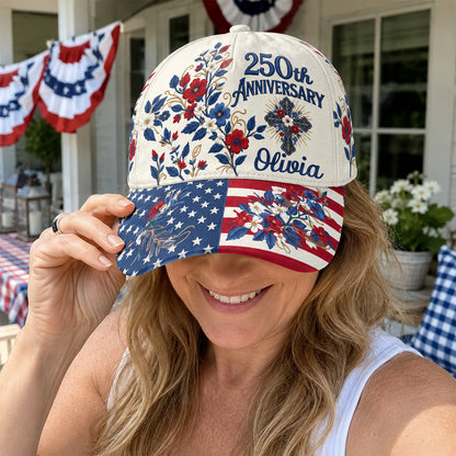 America 250th Anniversary - Personalized Classic Cap