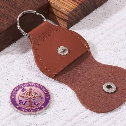 Faith and Strength - Personalized Christian Keepsake for Her