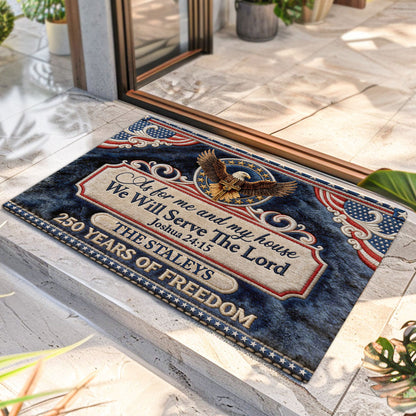 Bible Verse - Personalized Doormat for Home Decor
