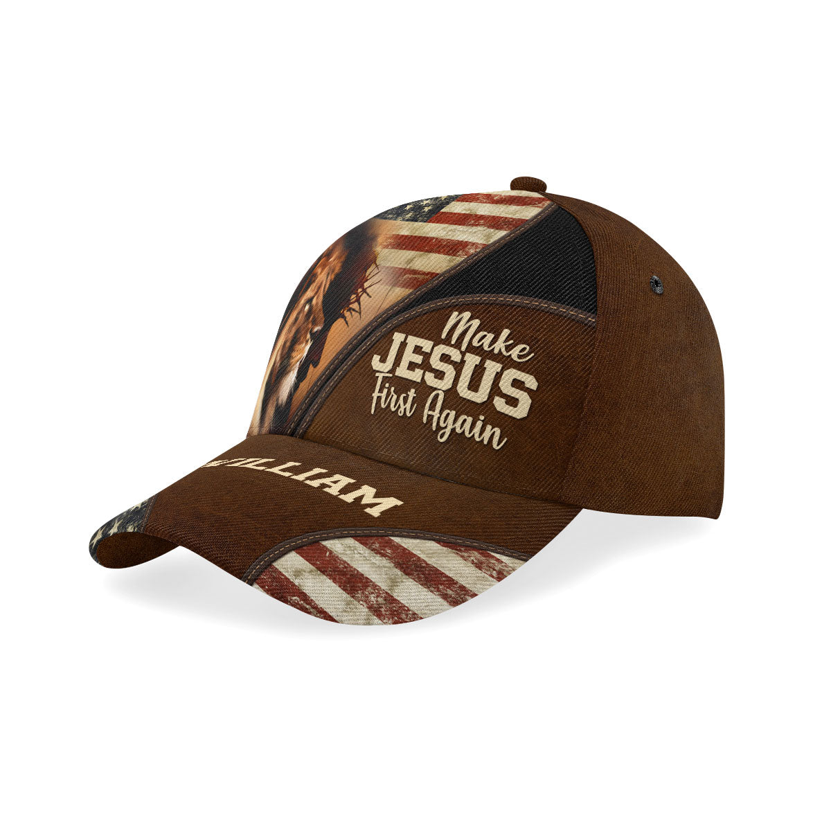 Make Jesus First Again - Personalized Classic Cap