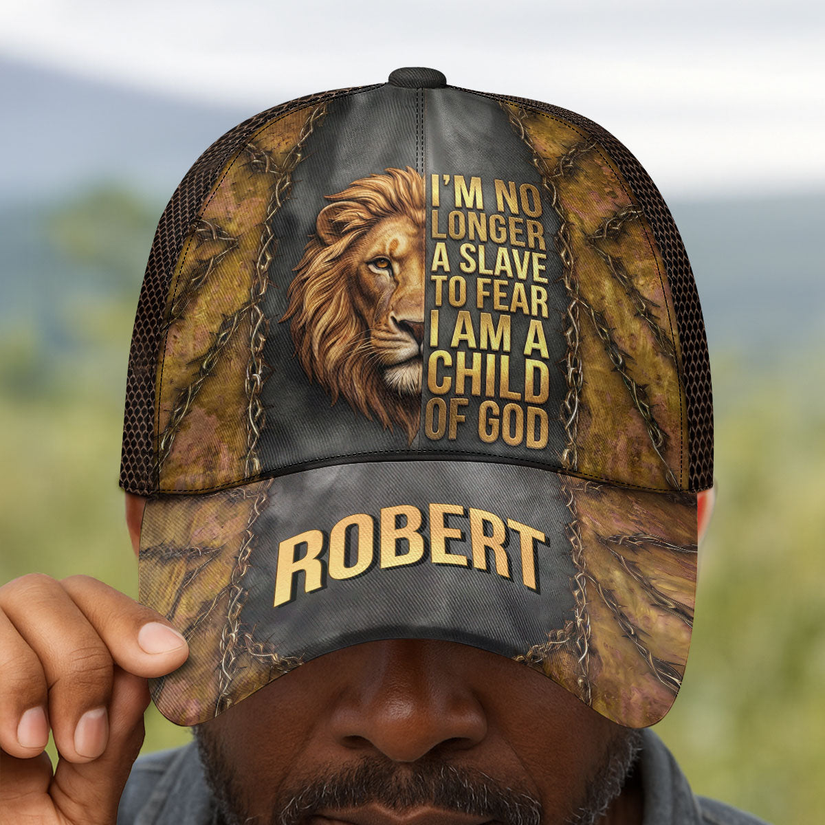 I Am A Child Of God - Personalized Classic Cap Faith Design