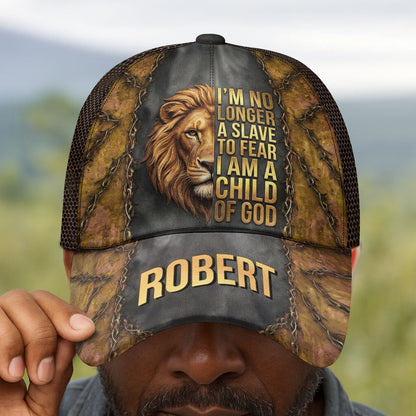I Am A Child Of God - Personalized Classic Cap Faith Design