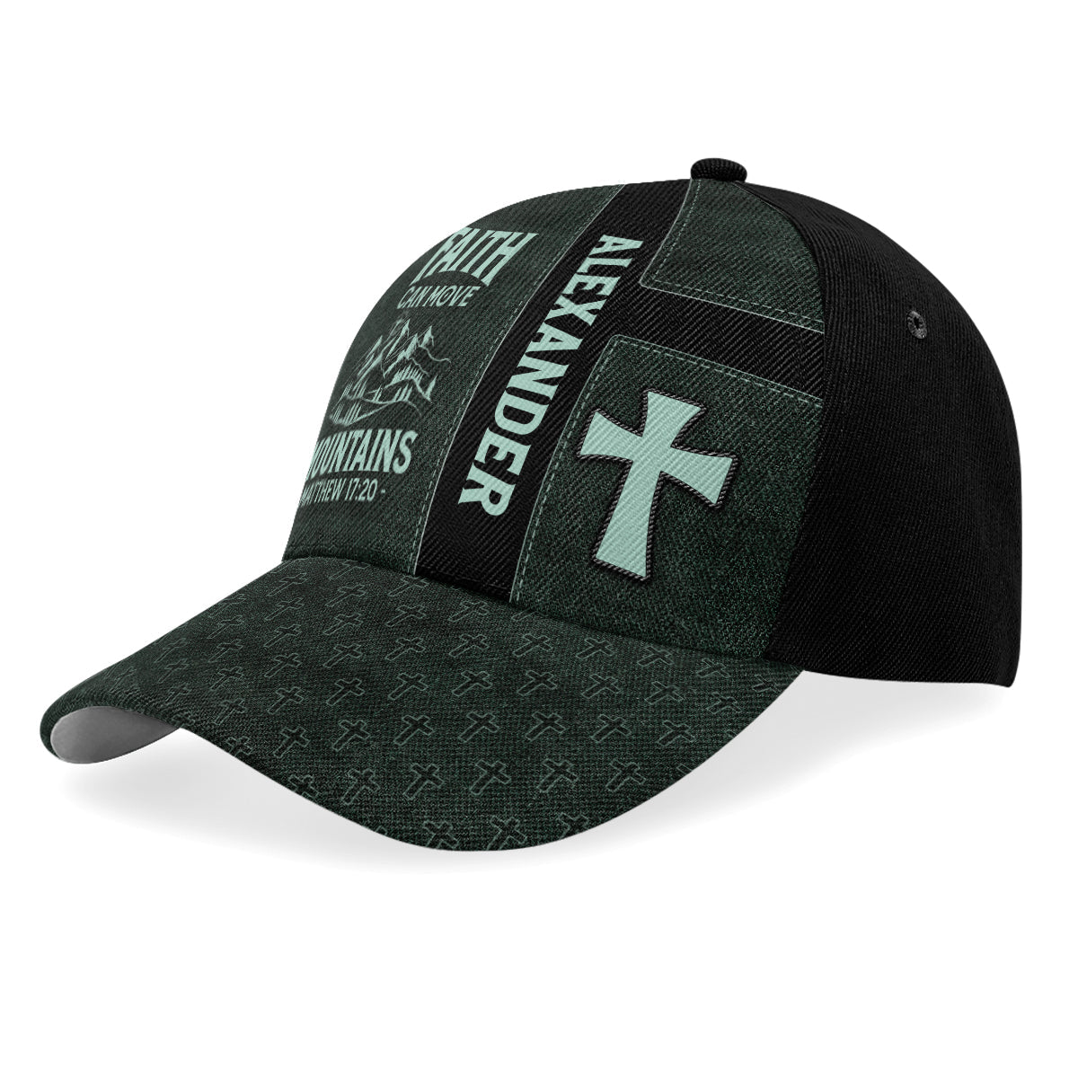 Faith Can Move Mountains - Personalized Classic Cap